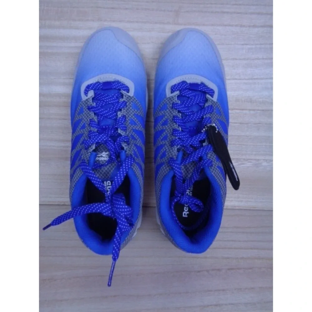 Reebok Work Women's Speed TR RB452 Work Shoe Comp Toe Athletic‎ Grey/Blue Sz 9W